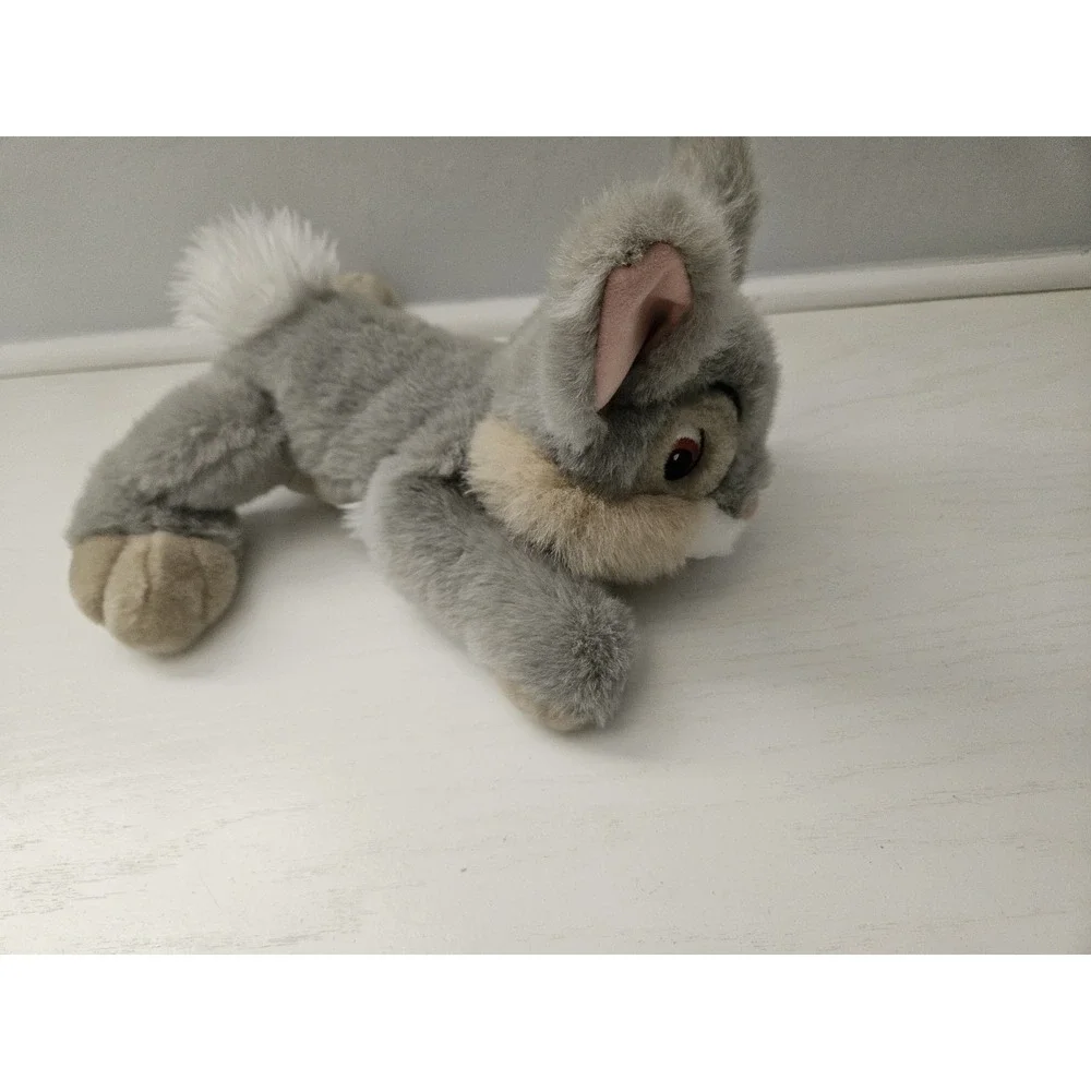 Disney Store Long Laydown Thumper The Bunny Rabbit‎ Floppy Bean Plush 12